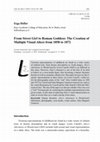 Research paper thumbnail of Od djevojčice s ulice do rimske božice: stvaranje višestrukih vizualnih Alica od 1858. do 1872