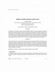 Research paper thumbnail of Simple air quality model for a plane source