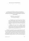 Research paper thumbnail of La movilidad en época romana en Hispania: aplicaciones de análisis de redes (SIG) para el estudio diacrónico de las infraestructuras de transporte