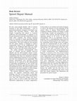 Research paper thumbnail of Sprawl Repair Manual