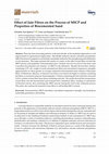 Research paper thumbnail of Effect of Jute Fibres on the Process of MICP and Properties of Biocemented Sand