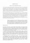 Research paper thumbnail of Memoria e rimozione degli epidemici contagi