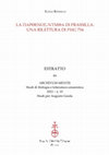 Research paper thumbnail of La παρθένος - νύμφα di Prassilla: una rilettura di PMG 754