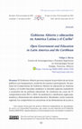 Research paper thumbnail of Gobierno Abierto y educación en América Latina y el Caribe