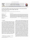 Research paper thumbnail of A study of the influence of the input electrical power on the spectral width of the 510.6nm line of an atomic copper vapor laser