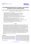 Research paper thumbnail of A joint XMM-NuSTAR observation of the galaxy cluster Abell 523: Constraints on inverse Compton emission