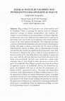 Research paper thumbnail of Ilhaq al-Masa'il bi Nazairiha dan Penerapannya dalam Bahth al-Masa'il