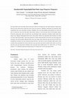 Research paper thumbnail of Karakteristik Organoleptik Ikan Patin Asap (Pangasius Pangasius)