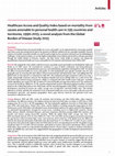 Research paper thumbnail of Healthcare Access and Quality Index based on mortality from causes amenable to personal health care in 195 countries and territories, 1990–2015: a novel analysis from the Global Burden of Disease Study 2015