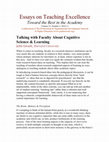 Research paper thumbnail of Essays on Teaching Excellence Toward the Best in the Academy