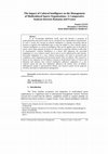 Research paper thumbnail of The Impact of Cultural Intelligence on the Management of Multicultural Sports Organizations: A Comparative Analysis between Romania and France