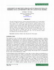 Research paper thumbnail of Assessment of Groundwater Quality in Shallow Wells in Ikorodu Local Government Area of Lagos State, Nigeria