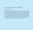 Research paper thumbnail of Christian philo-Semitism: Sources and Challenges