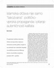 Research paper thumbnail of Islamska država nije samo ”takozvana”: političkovjerska propaganda i pitanje autentičnosti kalifata