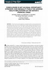 Research paper thumbnail of Foreclosure is not an equal opportunity stressor: How inequality fuels the adverse health implications of the nation's financial crisis