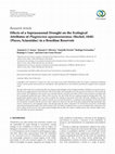 Research paper thumbnail of Effects of a Supraseasonal Drought on the Ecological Attributes of Plagioscion squamosissimus (Heckel, 1840) (Pisces, Sciaenidae) in a Brazilian Reservoir