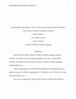 Research paper thumbnail of Measuring professional identity: a review of the literature and a multilevel confirmatory factor analysis of professional identity constructs