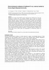 Research paper thumbnail of Electrochemical oxidation of iodinated X-ray contrast media by boron-doped diamond electrodes