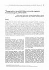 Research paper thumbnail of “Management over ownership”: Modern community cooperation in Langalanga Lagoon, Solomon Islands