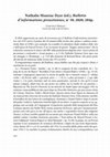 Research paper thumbnail of Nathalie Mauriac Dyer (éd.), Bulletin d’informations proustiennes, n° 50, 2020, 284p.