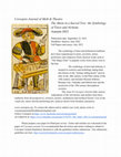 Research paper thumbnail of Call for Papers: Coreopsis Journal of Myth & Theatre  The Moon in a Sacred Tree: the Symbology of Tarot and Alchemy Autumn 2022