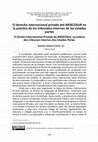 Research paper thumbnail of El derecho internacional privado del MERCOSUR en la práctica de los tribunales internos de los estados partes