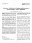 Research paper thumbnail of A (2005) Detection of outliers in reference distributions: performance of Horn’s algorithm. Clinical Chemistry 51: 2326–2332