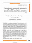 Research paper thumbnail of Mentorías para profesorado universitario ante la Covid-19: evaluación de un caso Mentoring for university professors in the fase of the Covid-19: evaluation of a case