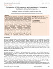 Research paper thumbnail of Comparative GC-MS Analysis of two Brassica rapa L . Varieties for Identification of Volatile Compounds