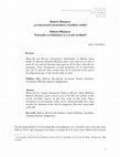 Research paper thumbnail of Roberto Hinojosa: ¿revolucionario nacionalista o Goebbels criollo? Roberto Hinojosa: Nationalist revolutionary or a creole Goebbels?