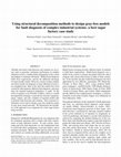 Research paper thumbnail of Using structural decomposition methods to design gray-box models for fault diagnosis of complex industrial systems : a beet sugar factory case study