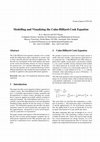 Research paper thumbnail of Modelling and Visualizing the Cahn-Hilliard-Cook Equation