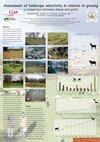 Research paper thumbnail of Assessment of landscape selectivity in relation to grazing a comparison between sheep and goats