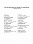 Research paper thumbnail of Joint Vehicle Holdings, by Type and Vintage, and Primary Driver Assignment Model with Application for California