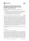 Research paper thumbnail of The Influence of Parenting Style and Time Management Tendency on Internet Gaming Disorder among Adolescents