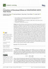 Research paper thumbnail of Correction of Directional Effects in VEGETATION NDVI Time-Series