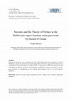 Research paper thumbnail of Socrates and theory of virtues in the Deliberatio supra hymnum trium puerorum by Gerard of Cenad