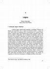 Research paper thumbnail of Lógica