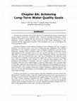 Research paper thumbnail of Chapter 8A: Achieving Long-Term Water Quality Goals