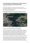 Research paper thumbnail of From Embodiment to Emplacement: Artistic Research in Insular Territories of the Guanabara Bay