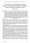 Research paper thumbnail of The Impact of Environmental Sustainability Practice on the Financial Performance of SMEs : A Study of Some Selected SMEs in Sussex