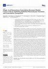 Research paper thumbnail of Ellagic Acid Resensitizes Gemcitabine-Resistant Bladder Cancer Cells by Inhibiting Epithelial-Mesenchymal Transition and Gemcitabine Transporters