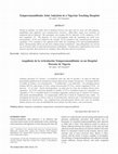 Research paper thumbnail of Temporomandibular joint ankylosis in a Nigerian teaching hospital