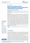 Research paper thumbnail of Removal of Chromium and Azo Metal-Complex Dyes Using Activated Carbon synthesized from Tannery Wastes