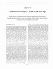 Research paper thumbnail of Late Pleistocene foragers c. 35,000-11,500 years ago