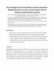 Research paper thumbnail of Novel strategies for improving dietary exposure assessment: Multiple-data fusion is a more accurate measure than the traditional single-biomarker approach