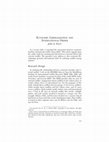 Research paper thumbnail of Economic Liberalization and International Order