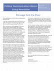 Research paper thumbnail of Message from the Chair