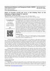 Research paper thumbnail of Impact of Economic Growth and Access to Safe Drinking Water on Life Expectancy in Nigeria: Bound Test Approach