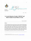 Research paper thumbnail of La Lucha Mujerista: Krudas CUBENSI and Black Feminist Sexual Politics in Cuba